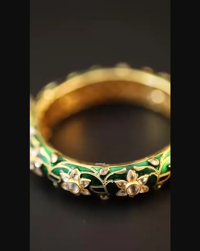 Royal Meena Bangle by RF Jewels