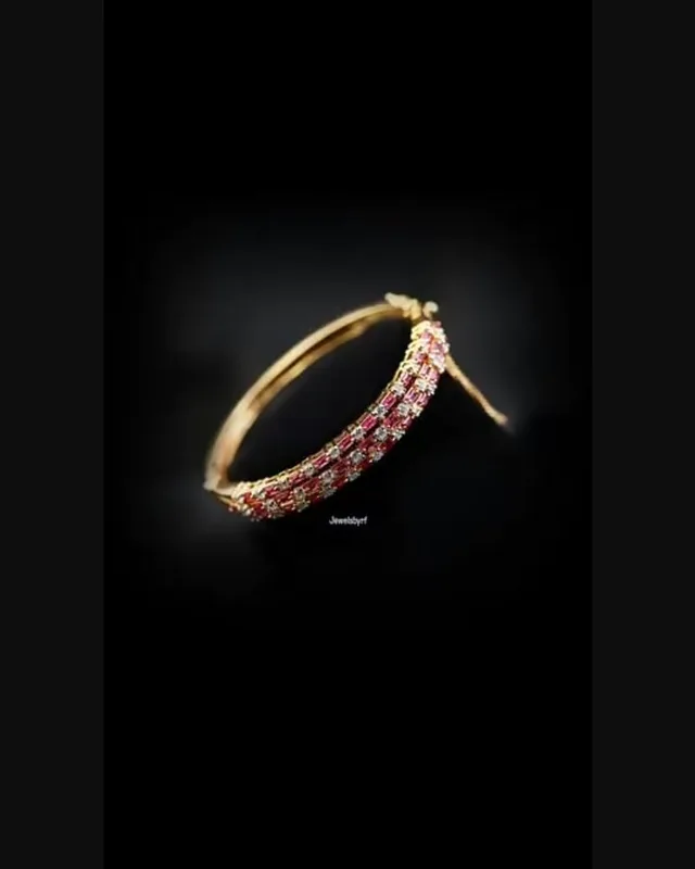 Rose Ruby Bracelet by RF Jewels, view 3