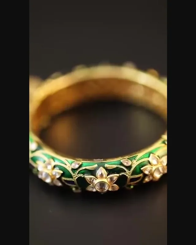 Royal Meena Bangle by RF Jewels, view 2