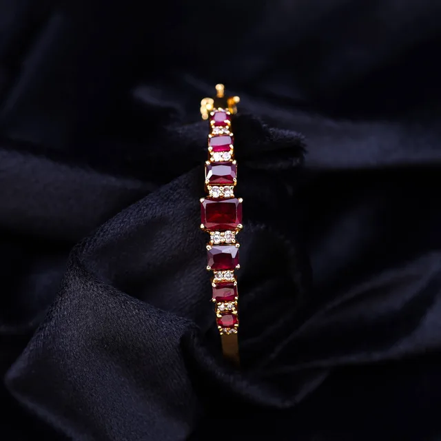 Ruby Bracelet by Jewels by RF, view 2