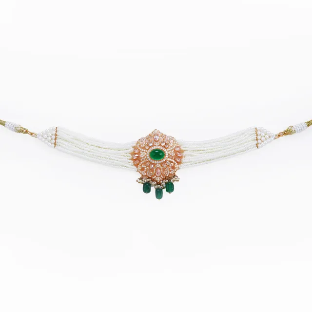 Emerald Collar by Jewels by RF
