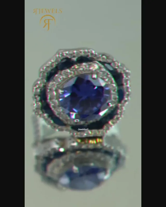 Sapphire Cocktail Ring by RF Jewels