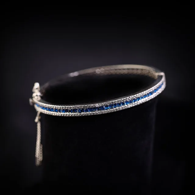 Sapphire Bangle by Jewels by RF