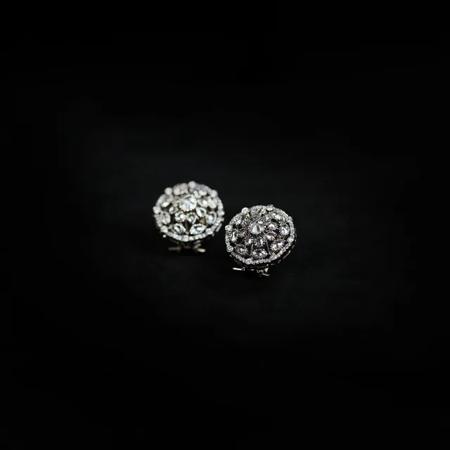 Silver Polki Tops by Jewels by RF, view 5