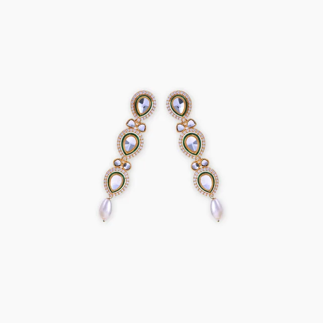 Kundan Earrings by Jewels by RF