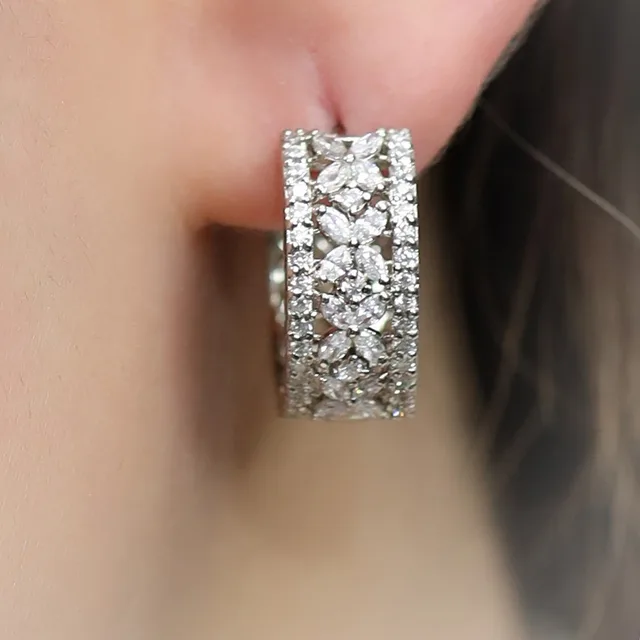 Victorian Hoops by Jewels by RF, view 2