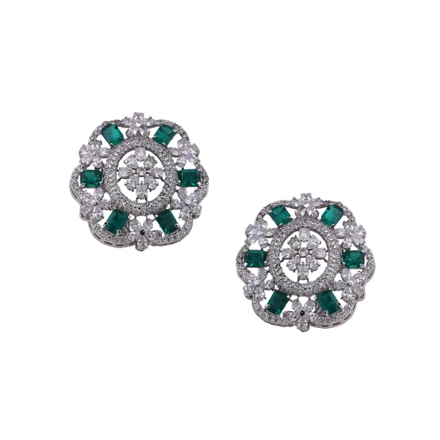 Emerald Cluster Tops by Jewels by RF, view 2