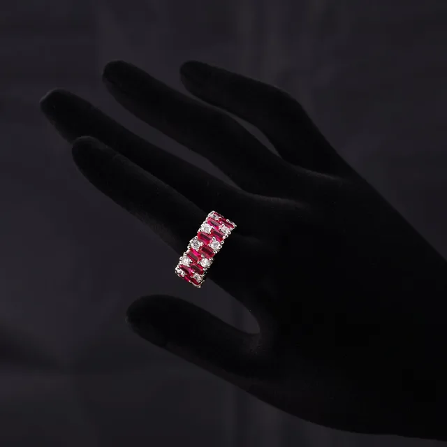Ruby Band by Jewels by RF, view 2