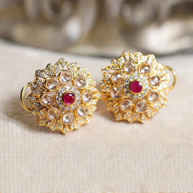 Polki Ruby Tops by Jewels by RF