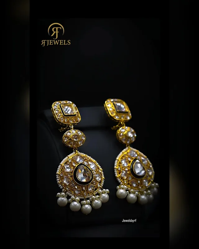 Maharani Magar Earrings by RF Jewels, view 2