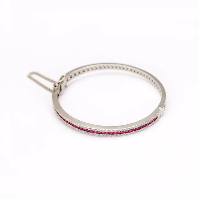 Ruby Bangle by Jewels by RF