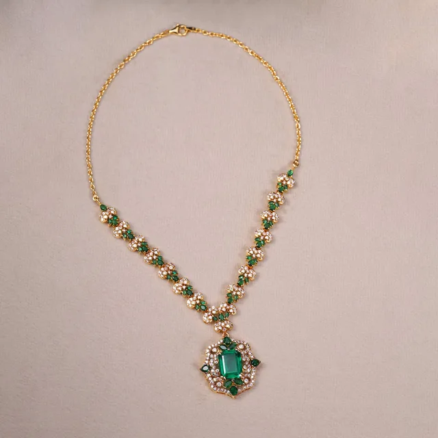 Emerald Necklace by Jewels by RF