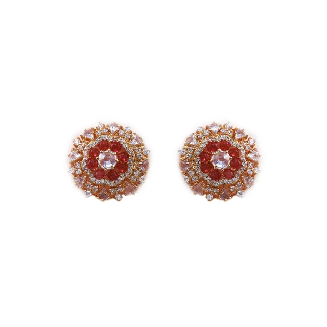 Polki Flower Tops by Jewels by RF, view 2