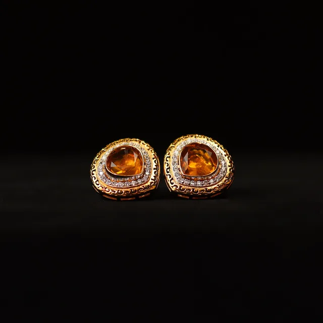 Citrine Halo by Jewels by RF, view 2