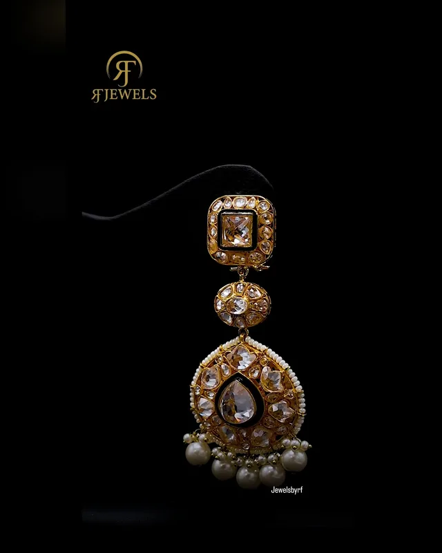 Maharani Magar Earrings by RF Jewels, view 3