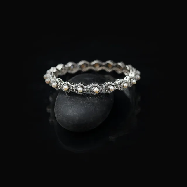 Pearl Bangle by Jewels by RF, view 7