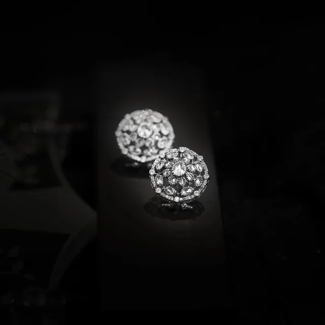 Silver Polki Tops by Jewels by RF, view 3