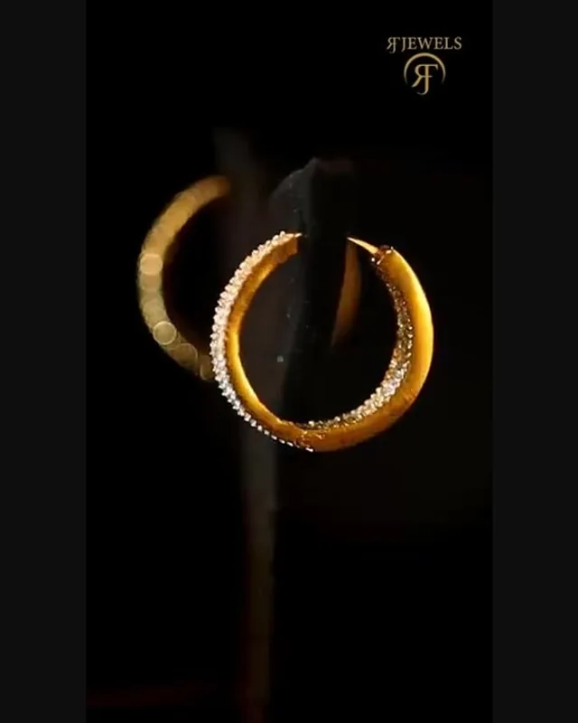 Rose Gold Hoops by RF Jewels
