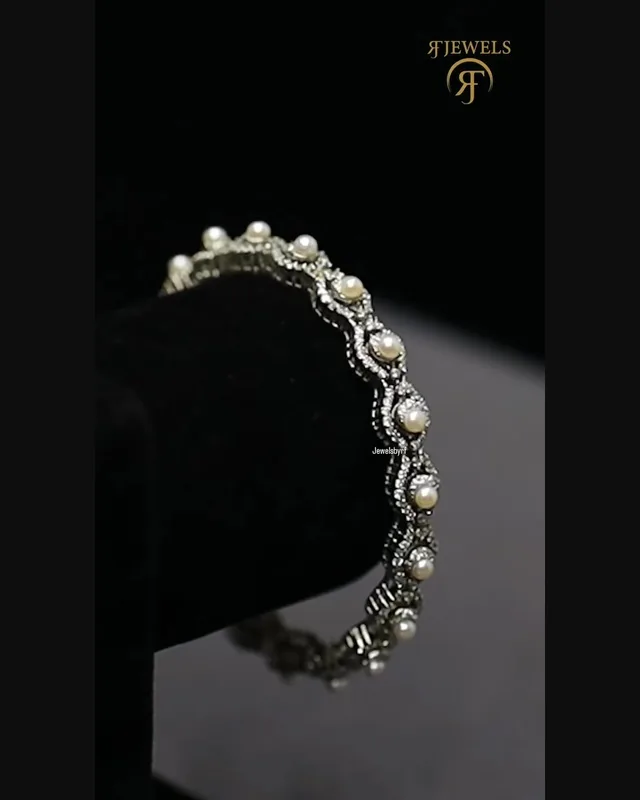 Pearl Bangle by RF Jewels