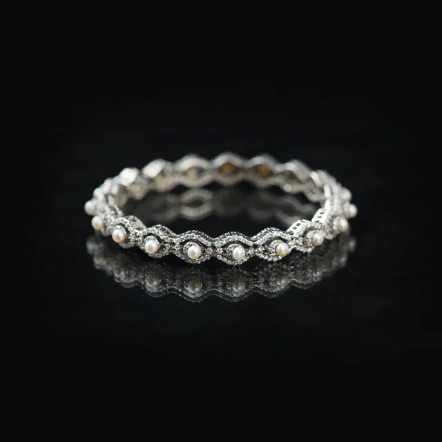 Pearl Bangle by Jewels by RF