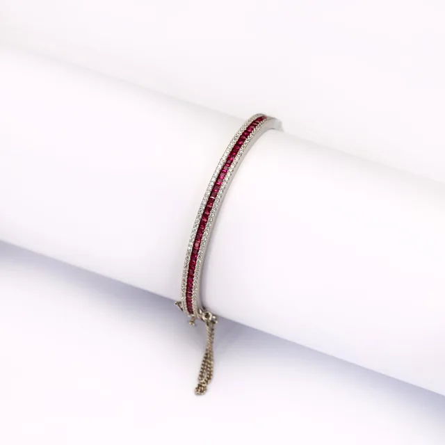 Ruby Bangle by Jewels by RF, view 4