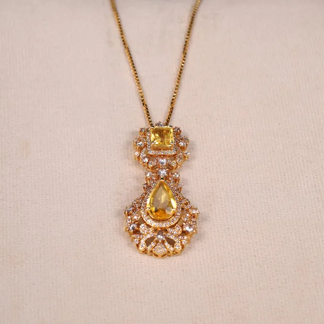 Topaz Pendant by Jewels by RF