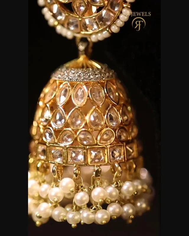 Kaiserya Jhumkas by RF Jewels, view 2