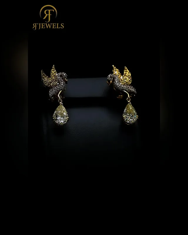Swanish Earrings by RF Jewels, view 3