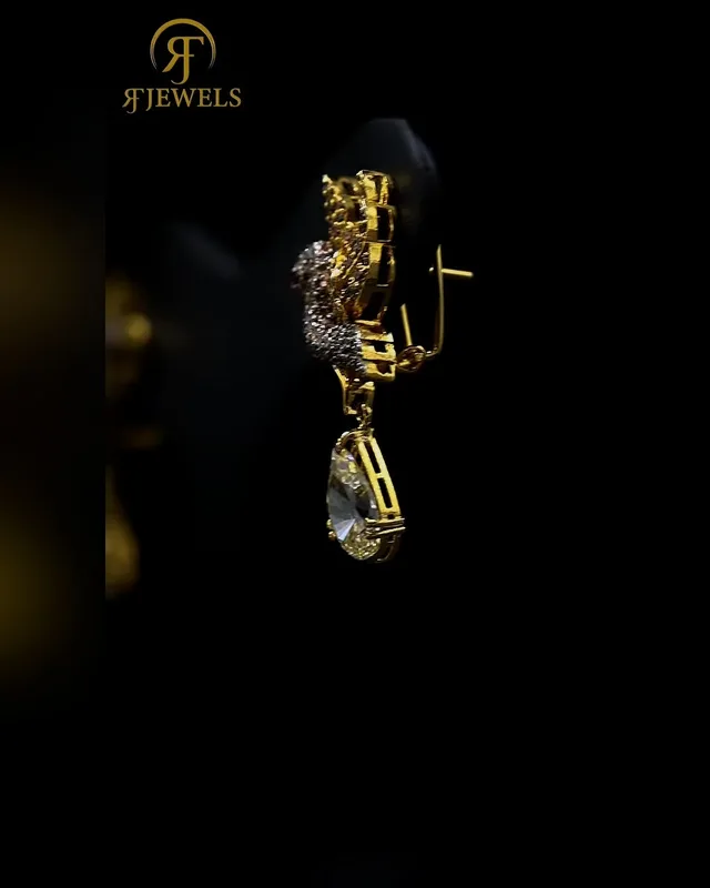 Swanish Earrings by RF Jewels, view 2