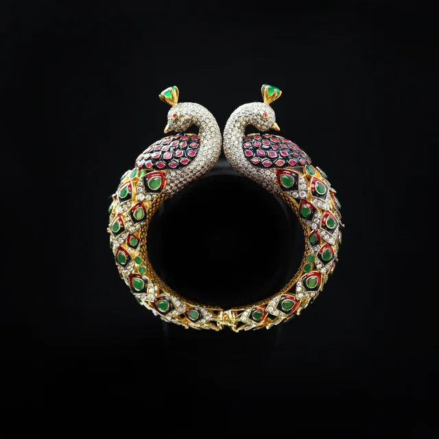 Garden Peacocks by Jewels by RF, view 2