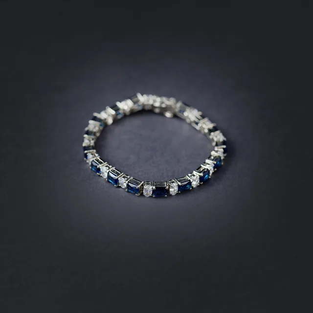 Sapphire Tennis by Jewels by RF, view 4