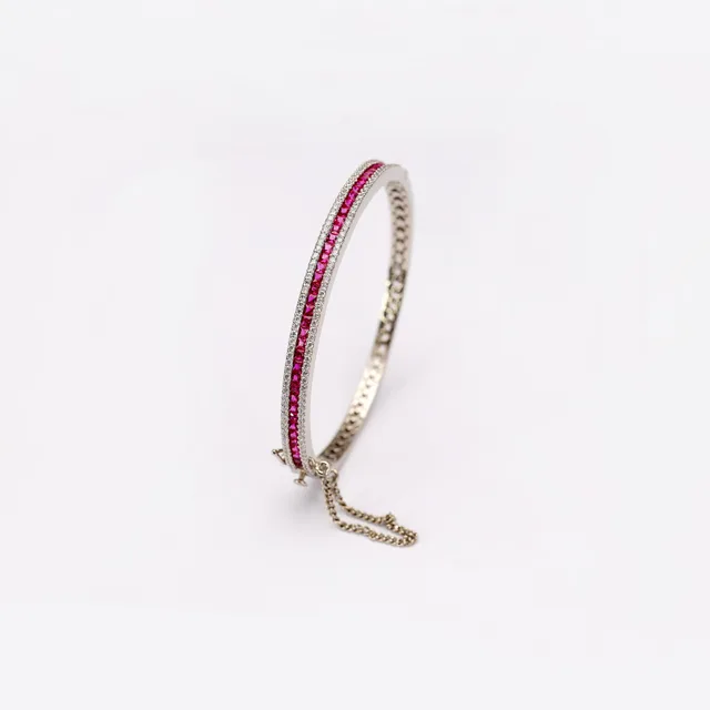 Ruby Bangle by Jewels by RF, view 2